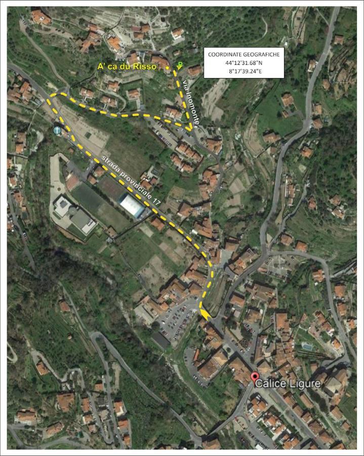 A Ca' Du Risso - Appartamento - Sea & Outdoor For Families, Bikers And Climbers Calice Ligure Exterior foto